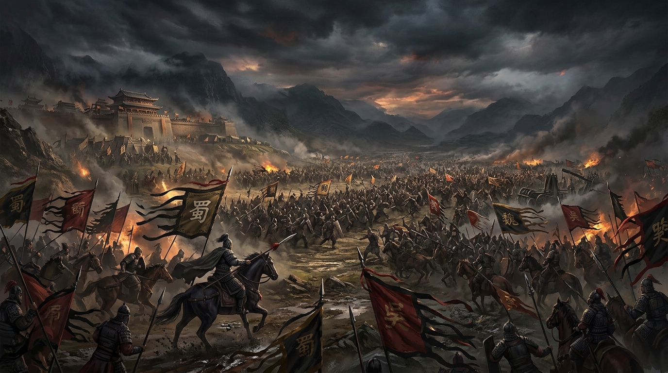 A Three Kingdoms battlefield